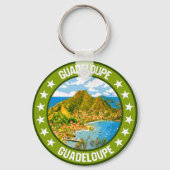 Guadeloupe Schlüsselanhänger (Rückseite)