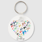 GUADELOUPE SCHLÜSSELANHÄNGER (Vorderseite)