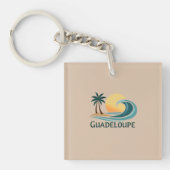 GUADELOUPE SCHLÜSSELANHÄNGER (Vorderseite)