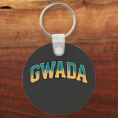 GUADELOUPE SCHLÜSSELANHÄNGER (Vorderseite)