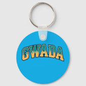 GUADELOUPE SCHLÜSSELANHÄNGER (Rückseite)