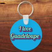 GUADELOUPE SCHLÜSSELANHÄNGER (Vorderseite)