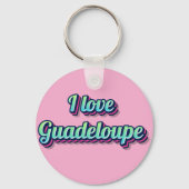 GUADELOUPE SCHLÜSSELANHÄNGER (Rückseite)