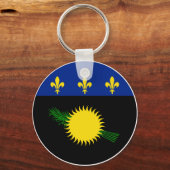 Guadeloupe-Schlüsselanhänger Schlüsselanhänger (Vorderseite)