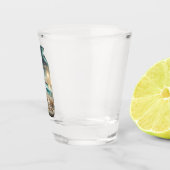 GUADELOUPE SCHNAPSGLAS (Rechts)