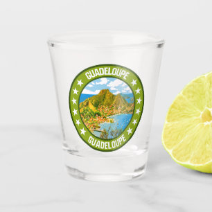 Guadeloupe Schnapsglas