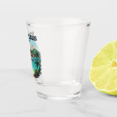 GUADELOUPE SCHNAPSGLAS (Rechts)