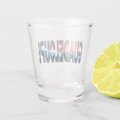 GUADELOUPE SCHNAPSGLAS (Rückseite)
