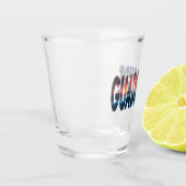 GUADELOUPE SCHNAPSGLAS (Links)