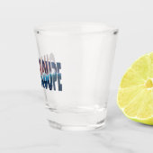 GUADELOUPE SCHNAPSGLAS (Rechts)