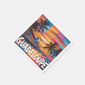Guadeloupe Serviette (Ecke)