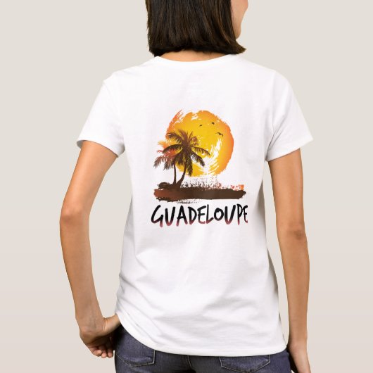 Guadeloupe T-Shirt (Rückseite)