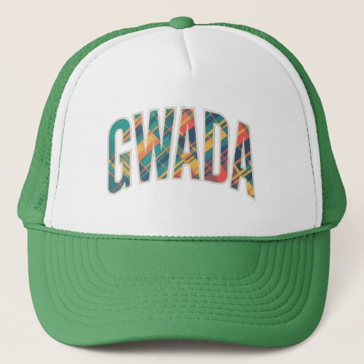 GUADELOUPE TRUCKERKAPPE (Vorderseite)