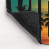 Guadeloupe-Vibes-Mausmatte Mousepad (Ecke)
