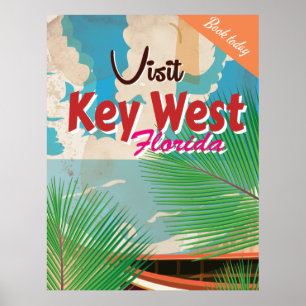 Guadeloupe Vintage-Reiseposter Poster