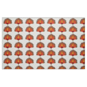 Guajolotes-Truthahn-Cartoon Stoff (Fat Quarter (45,7 x 55,9 cm))