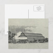 Gualala Mill, Kalifornien Postkarte (Vorne/Hinten)