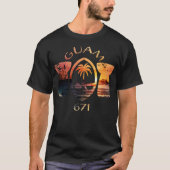 Guam 671 Latte Stones T-Shirt (Vorderseite)