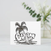 guam b&w postkarte (Stehend Vorderseite)