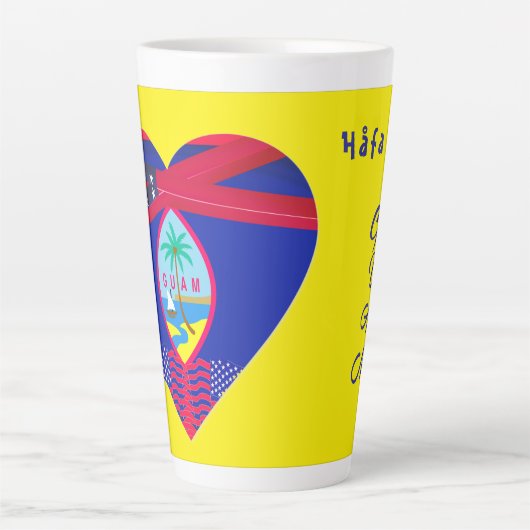 Guam Coffee Time Milchtasse (Vorderseite)