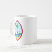 GUAM - Emblem/Flagge/Wappen/Symbol Kaffeetasse (Vorderseite Links)