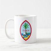 GUAM - Emblem/Flagge/Wappen/Symbol Kaffeetasse (Links)