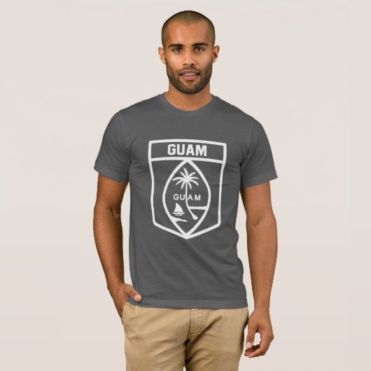 Guam-Emblem T-Shirt (Vorne ganz)