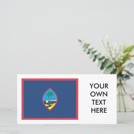 GUAM FLAG (Stehend Vorderseite)