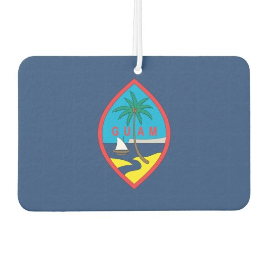 GUAM Flag - Autolufterfrischer (Vorderseite)