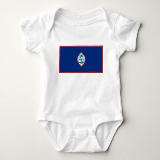 Guam Flag Baby Strampler (Vorderseite)