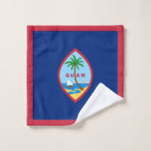 Guam Flag Badhandtuch Set (Waschlappen)
