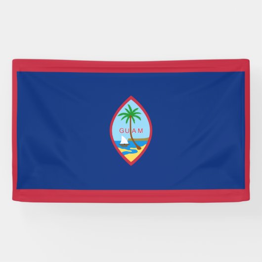 Guam Flag Banner (Horizontal)