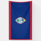 Guam Flag Banner (Vertikal)