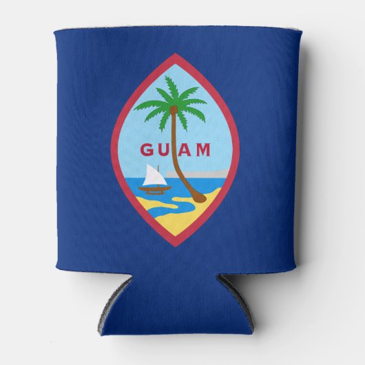 Guam Flag Dosenkühler (Vorderseite)