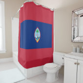 Guam Flag Duschvorhang (Beispiel)