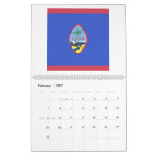 Guam Flag Emblem Kalender (Feb 2027)