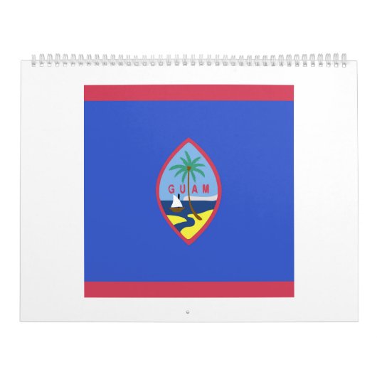 Guam Flag Emblem Kalender (Titelbild)