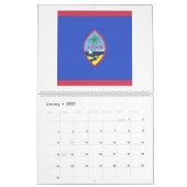 Guam Flag Emblem Kalender (Jan 2027)