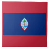 Guam Flag Fliese (Vorderseite)