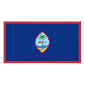 Guam Flag Fotodruck (Vorne)