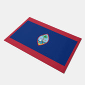 Guam Flag Fußmatte (Schrägansicht)