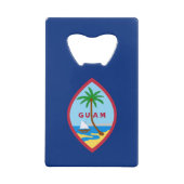 Guam Flag Geldbeutel Flaschenöffner (Rückseite)