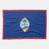 Guam Flag Geschirrtuch (Horizontal)