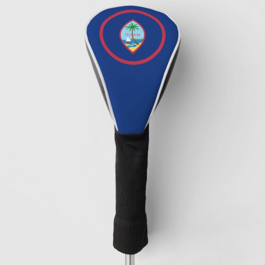 Guam Flag Golf Head Cover Headcover (Vorderseite)
