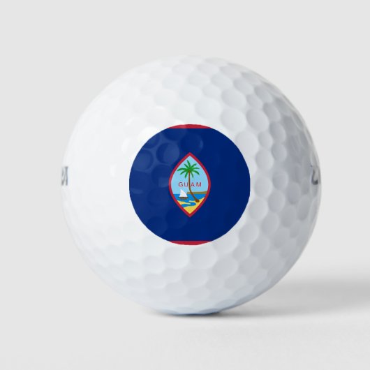 Guam Flag Golfball (Vorderseite)