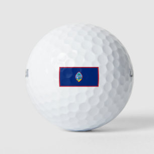 Guam Flag Golfball