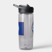 Guam Flag, Guamaian, Patriotic USA, Guam Trinkflasche (Rechts)