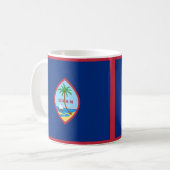 Guam Flag Keramik Tasse (Vorderseite Links)