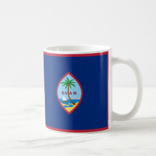 Guam Flag Keramik Tasse