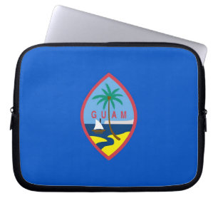 Guam Flag Laptop Sleeve